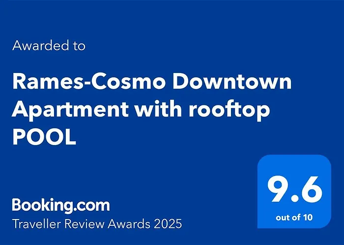 Rames-cosmo Downtown With Rooftop Pool Budapest