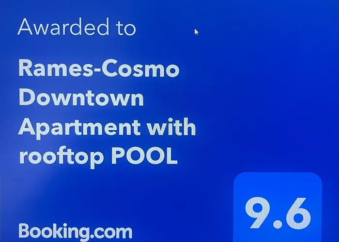 Rames-cosmo Downtown With Rooftop Pool Apartmán